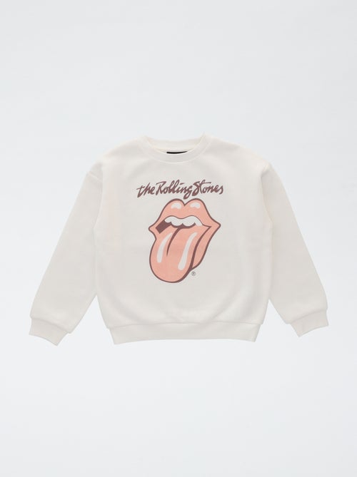 Felpa 'The Rolling Stones' girocollo - Kiabi