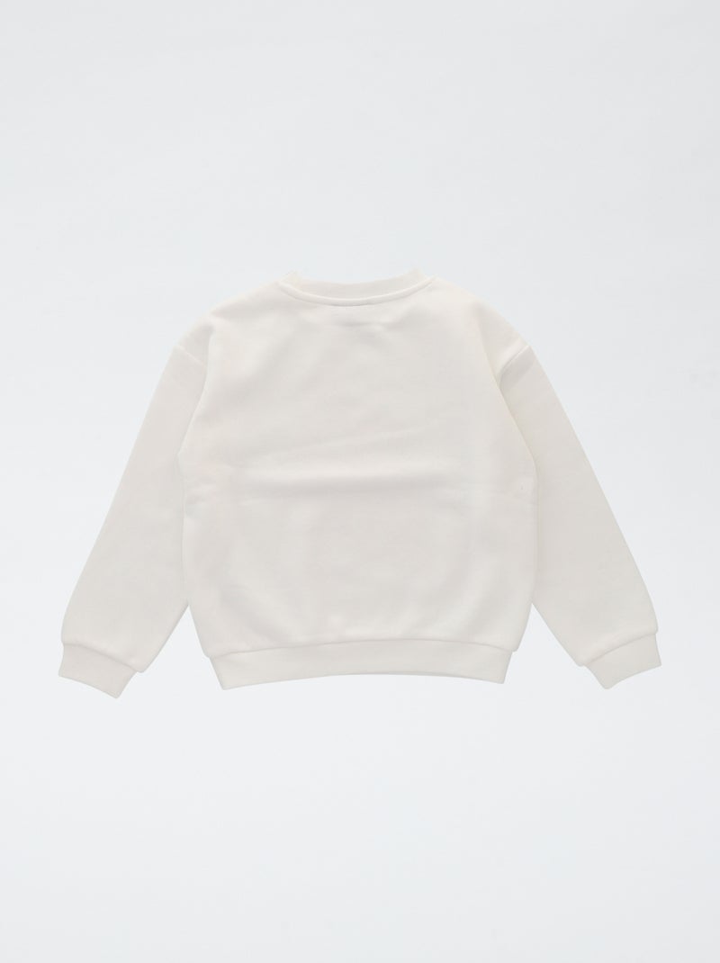 Felpa 'The Rolling Stones' girocollo Bianco - Kiabi