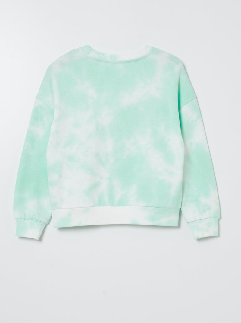 Felpa tie and dye 'Spider-Man' VERDE - Kiabi