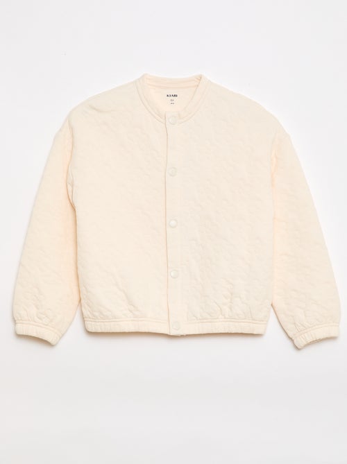 Felpa tinta unita effetto felpato - Collezione facile da indossare - Kiabi