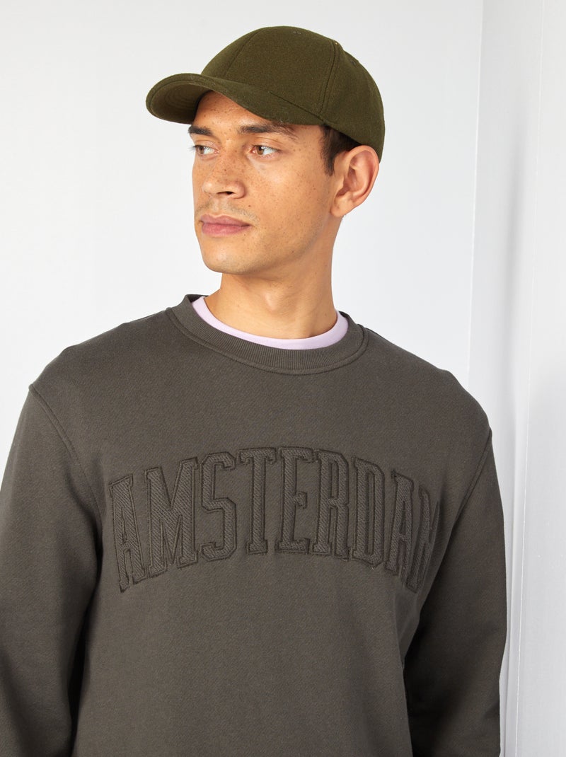 Giglio Felpa A.P.C. in cotone organico Black Friday Best Deals Abbigliamento