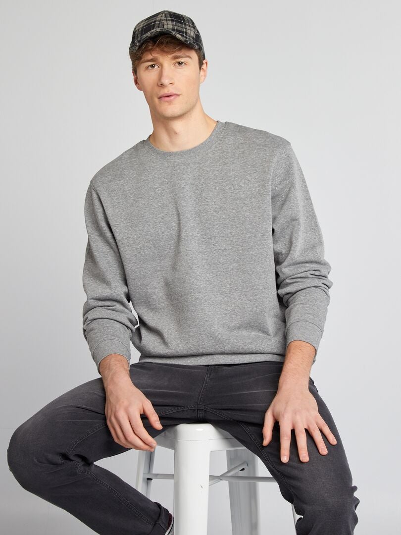 Felpa Coralina Tinta Unita Da Uomo – Tramas - Foto 7