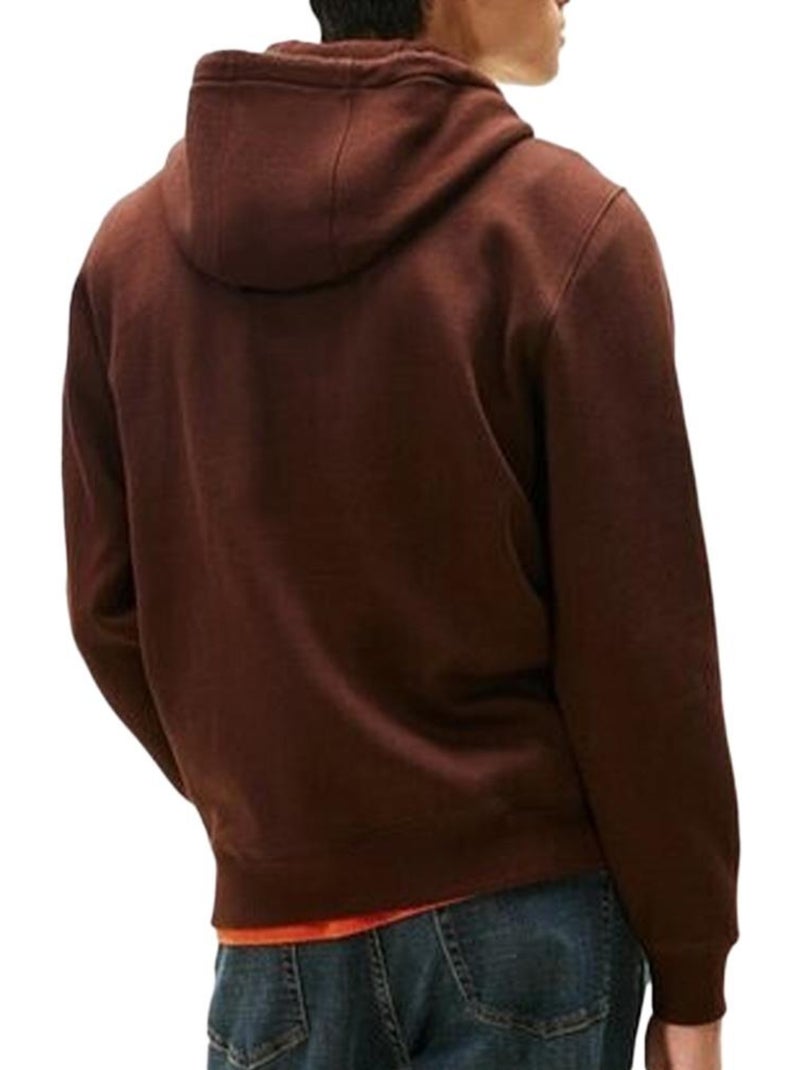Felpa Tommy Hilfiger da Uomo Marrone cappuccino - Kiabi