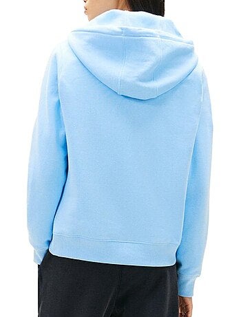 Felpa tommy hilfiger donna con logo bandiera