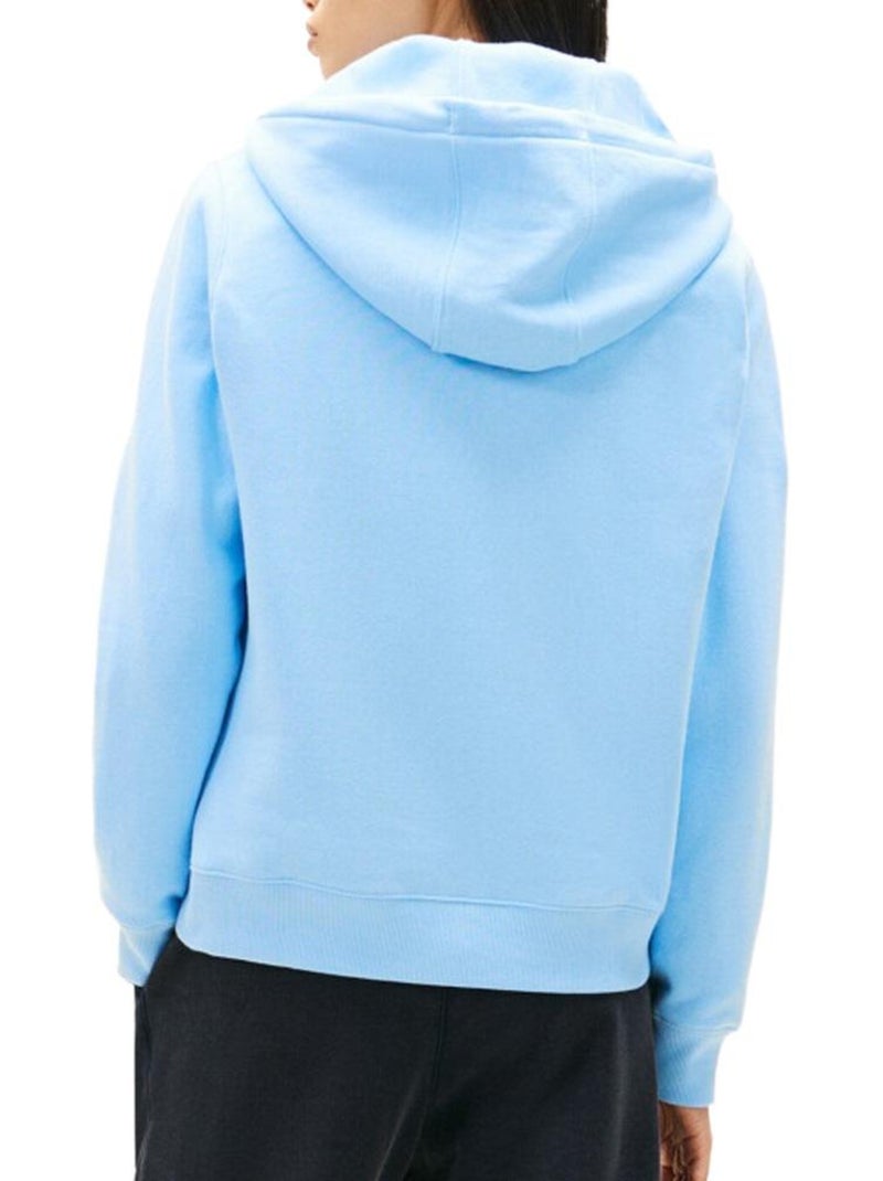 Felpa tommy hilfiger donna con logo bandiera Blu - Kiabi