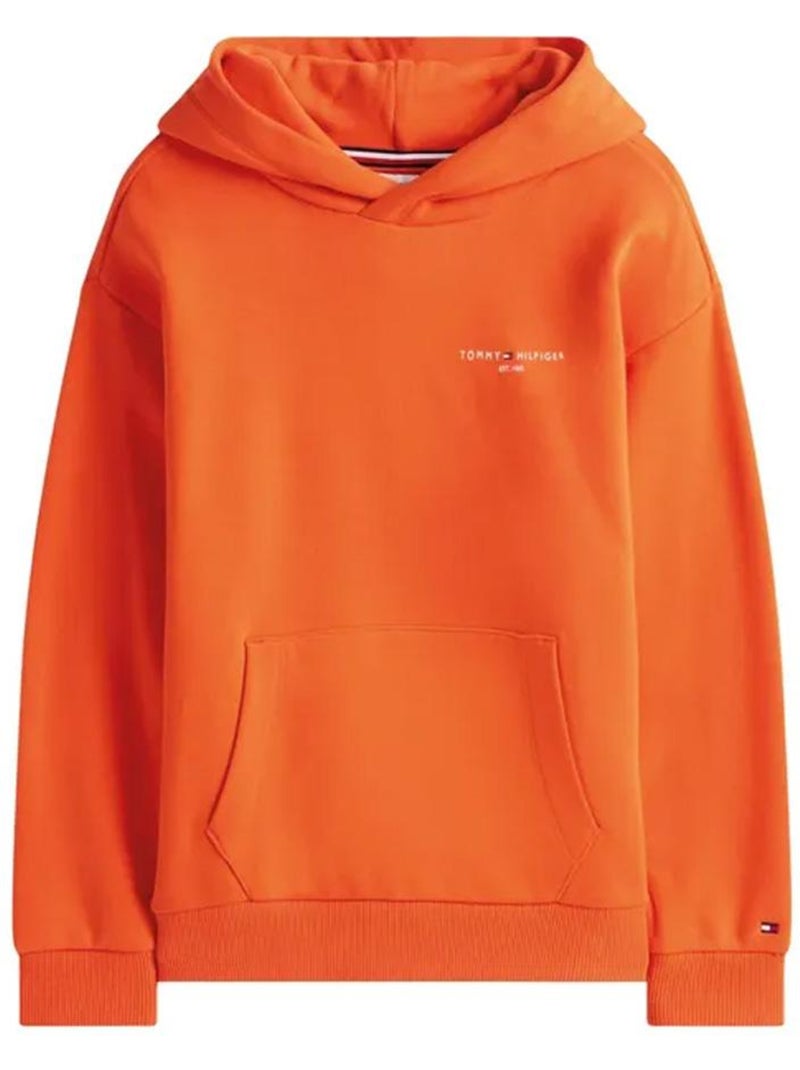 Felpa Tommy Hilfiger per bambina Arancione - Kiabi