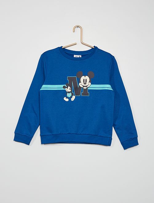 Felpa 'Topolino' 'Disney' - BLU - Kiabi - 9.00€