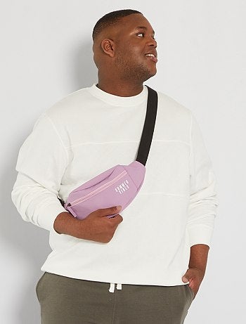 Saldi felpe con collo rotondo taglie forti a prezzi scontati da uomo - moda  Taglie forti Uomo | bianco | Kiabi