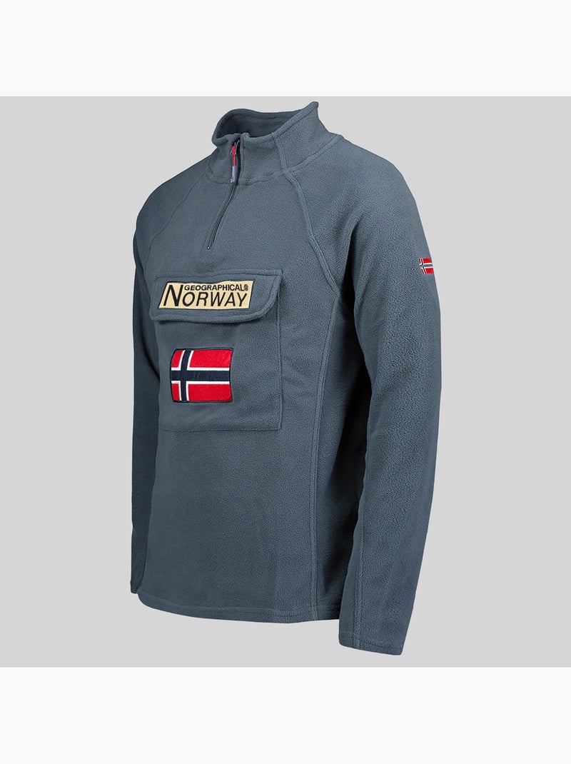 Felpa tymclass hz – geographical norway Blu petrolio - Kiabi