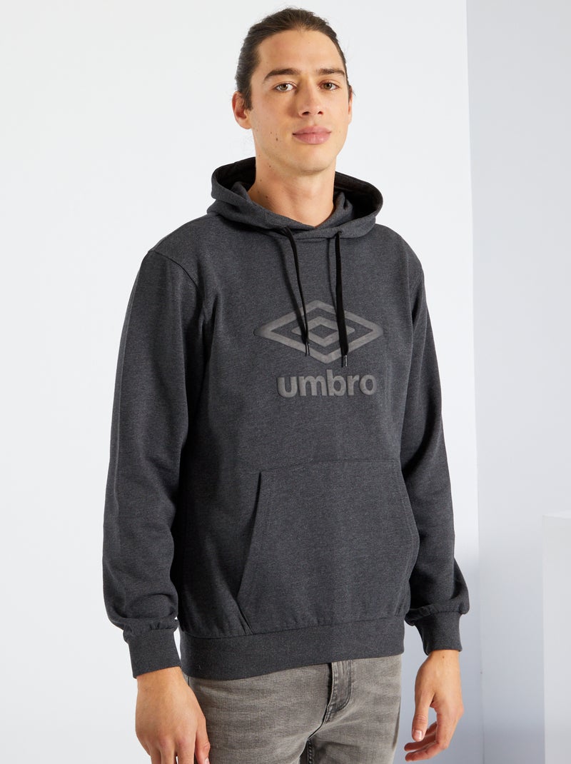 Felpa 'Umbro' con cappuccio GRIGIO - Kiabi