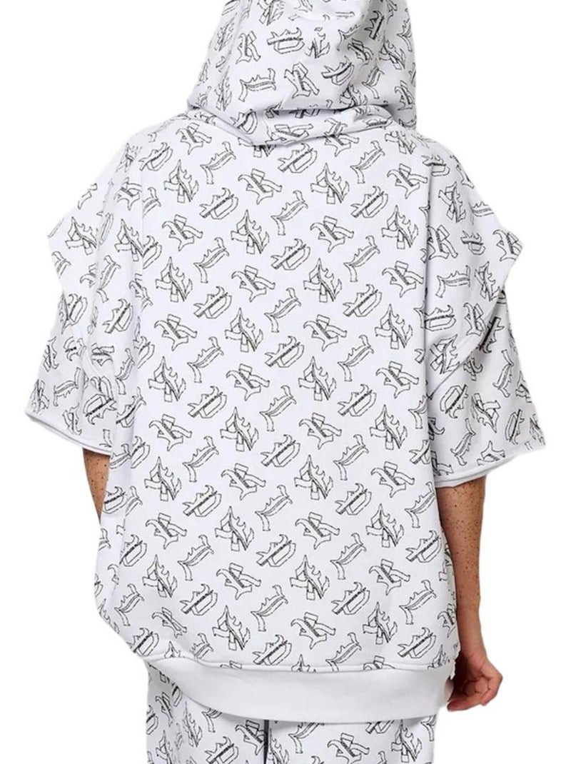 Felpa Unisex Kaporal Uomo Donna Bianco - Kiabi