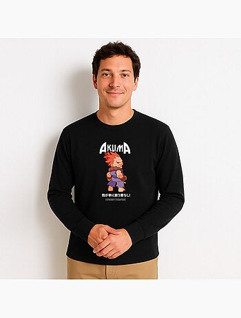 Felpa Uomo - AKUMA STREET FIGHTER