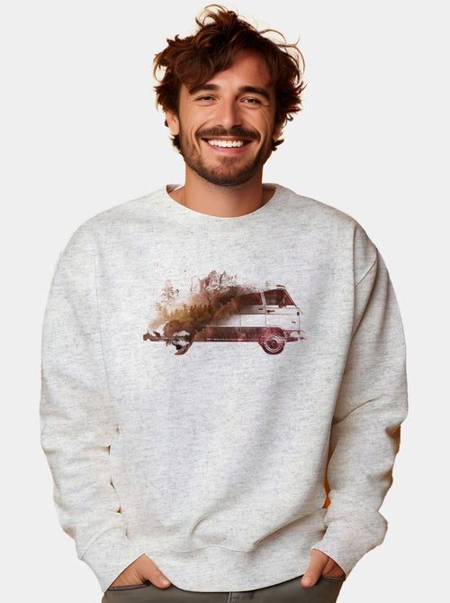 Felpa Uomo - BACK HOME - Kiabi