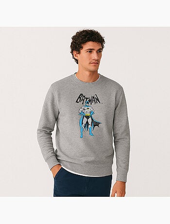 Felpa Uomo - BATMAN GREY & BLUE