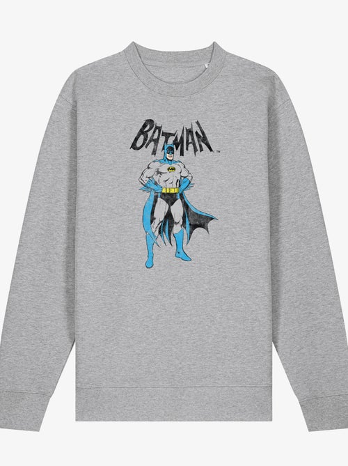 Felpa Uomo - BATMAN GREY & BLUE - Kiabi