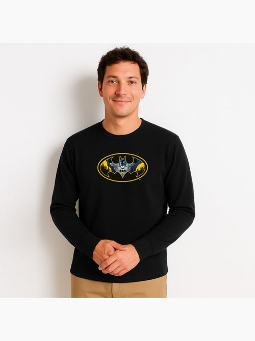 Felpa Uomo - BATMAN LOGO COULEUR - Kiabi