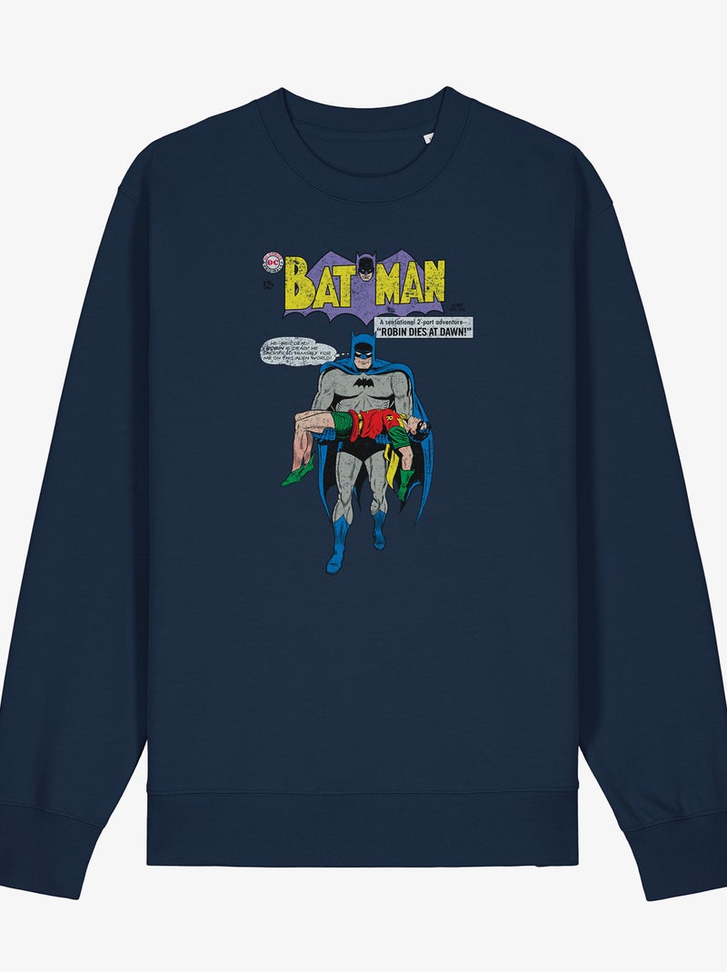 Felpa Uomo - BATMAN & ROBIN Blu marino - Kiabi