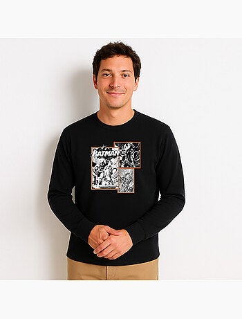 Felpa Uomo - BATMAN'S BATSUIT AIDS IN HIS COMBAT AGAINST ENEMIES