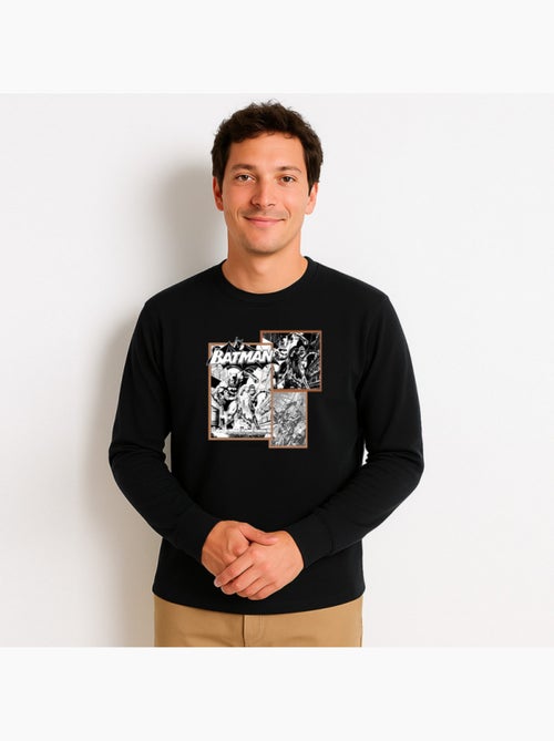 Felpa Uomo - BATMAN'S BATSUIT AIDS IN HIS COMBAT AGAINST ENEMIES - Kiabi