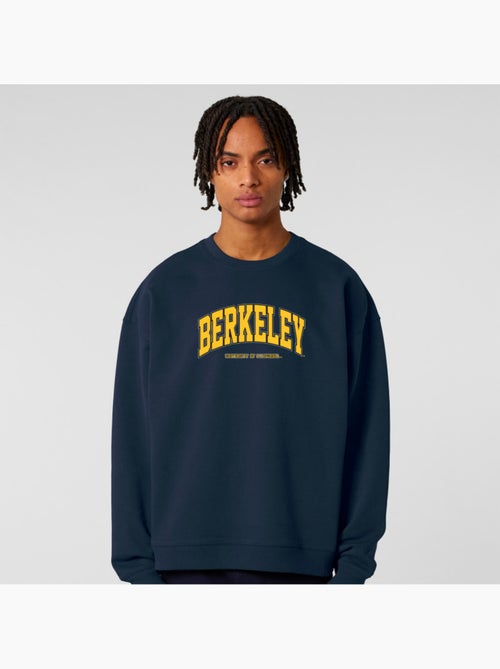 Felpa Uomo - BERKELEY UNIVERSITY YELLOW - Kiabi