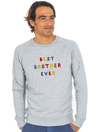 Felpa Uomo - BEST BROTHER EVER COLORÉ WAF