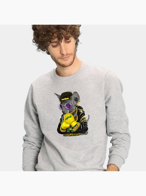 Felpa Uomo - BOXING CAT SIAMESE - Kiabi