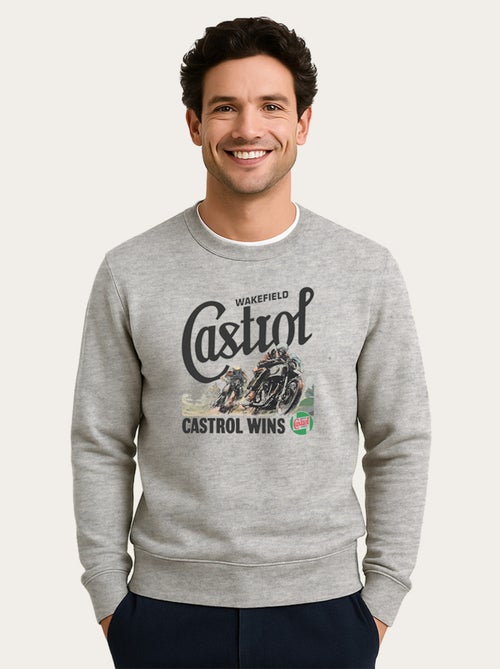 Felpa Uomo - CASTROL WINS - Kiabi