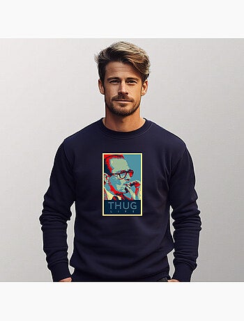 Felpa Uomo - CHIRAC THUG LIFE