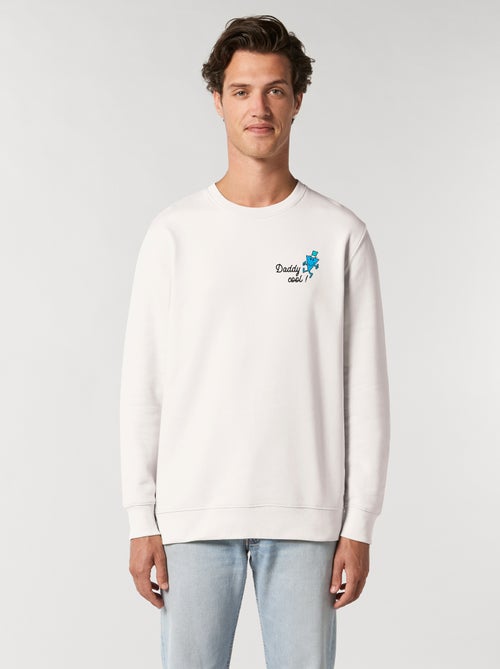 Felpa Uomo - DADDY COOL COEUR - Kiabi