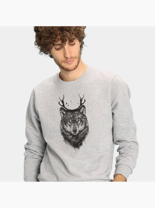 Felpa Uomo - DEER WOLF - Kiabi