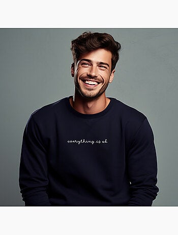 Felpa Uomo - EVERYTHING IS OK