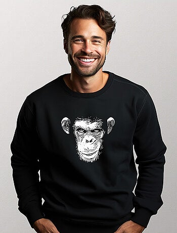 Felpa Uomo - EVIL MONKEY