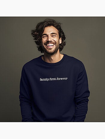 Felpa Uomo - FAMILY FIRST FOREVER