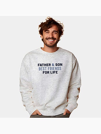 Felpa Uomo - FATHER AND SON BEST FRIENDS FOR LIFE
