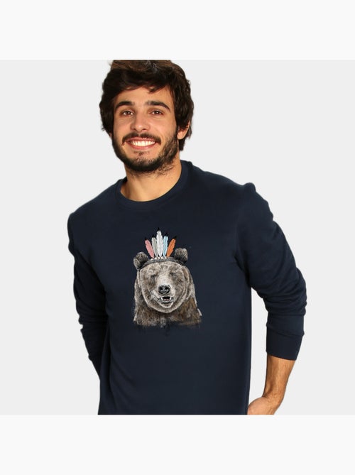 Felpa Uomo - FESTIVAL BEAR - Kiabi