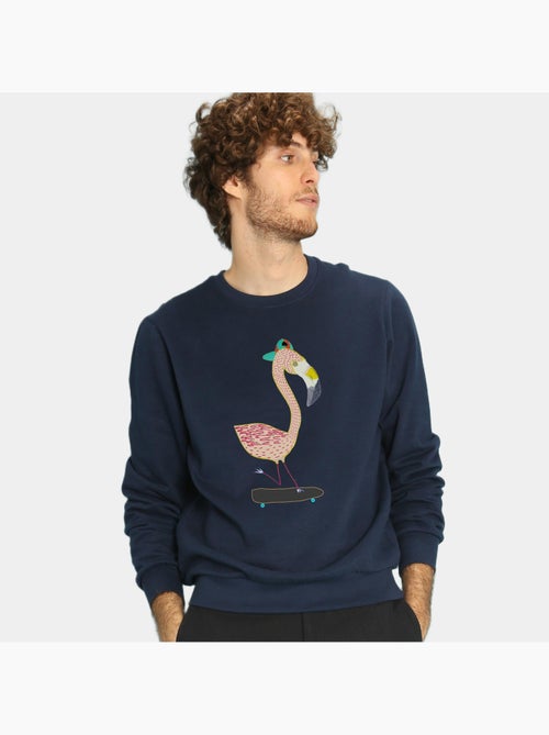 Felpa Uomo - FLAMINGO SKATER - Kiabi