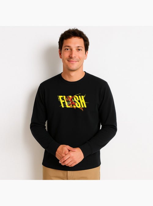 Felpa Uomo - FLASH YELLOW SAVING THE FUTURE AND PAST - Kiabi