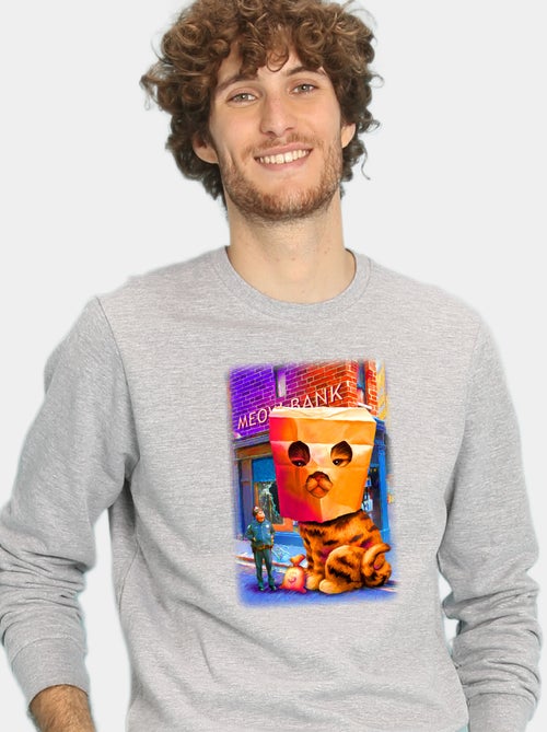 Felpa Uomo - GIANT CAT ROBBERY - Kiabi