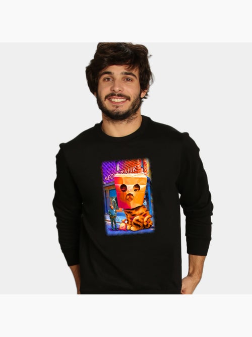 Felpa Uomo - GIANT CAT ROBBERY - Kiabi