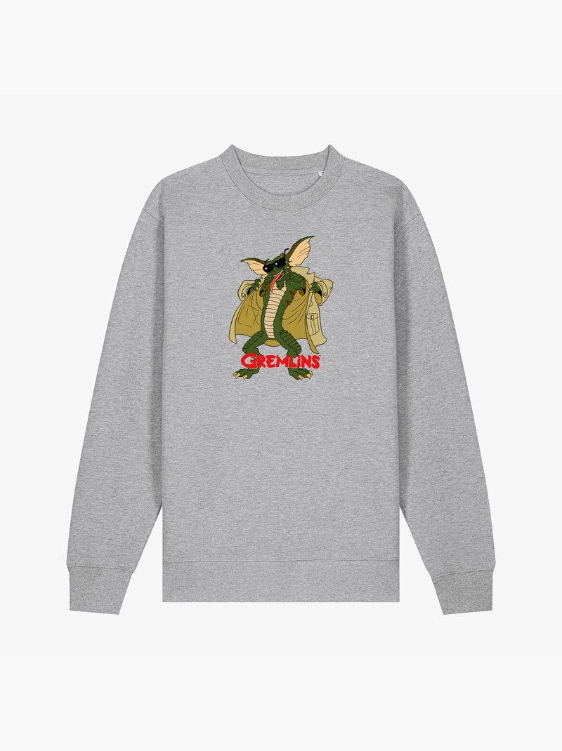 Felpa Uomo - GREMLINS 3 Grigio melangiato - Kiabi