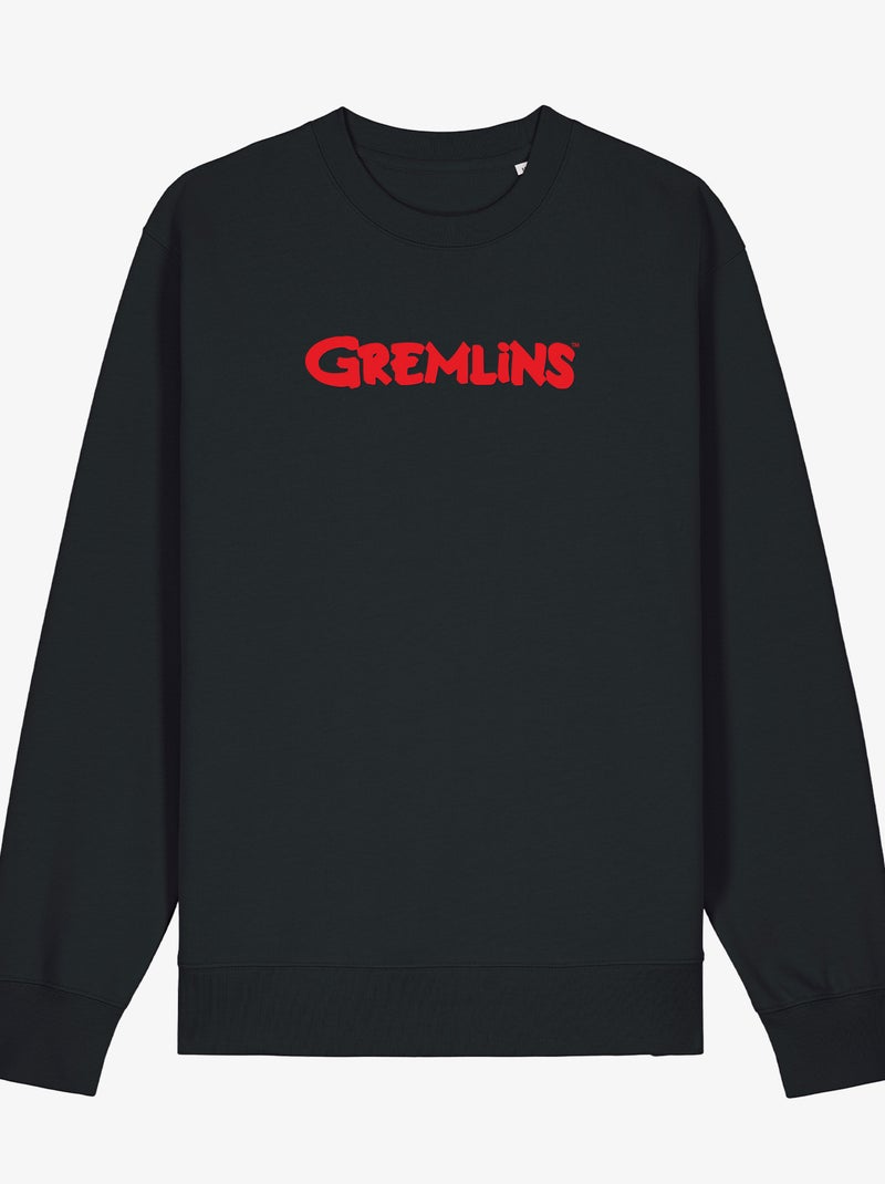 Felpa Uomo - GREMLINS LOGO Nero - Kiabi