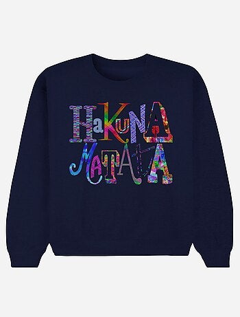 Felpa Uomo - HAKUNA MATATA COLOR