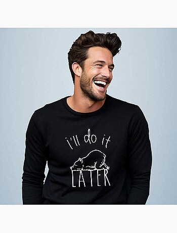Felpa Uomo - I'LL DO IT LATER