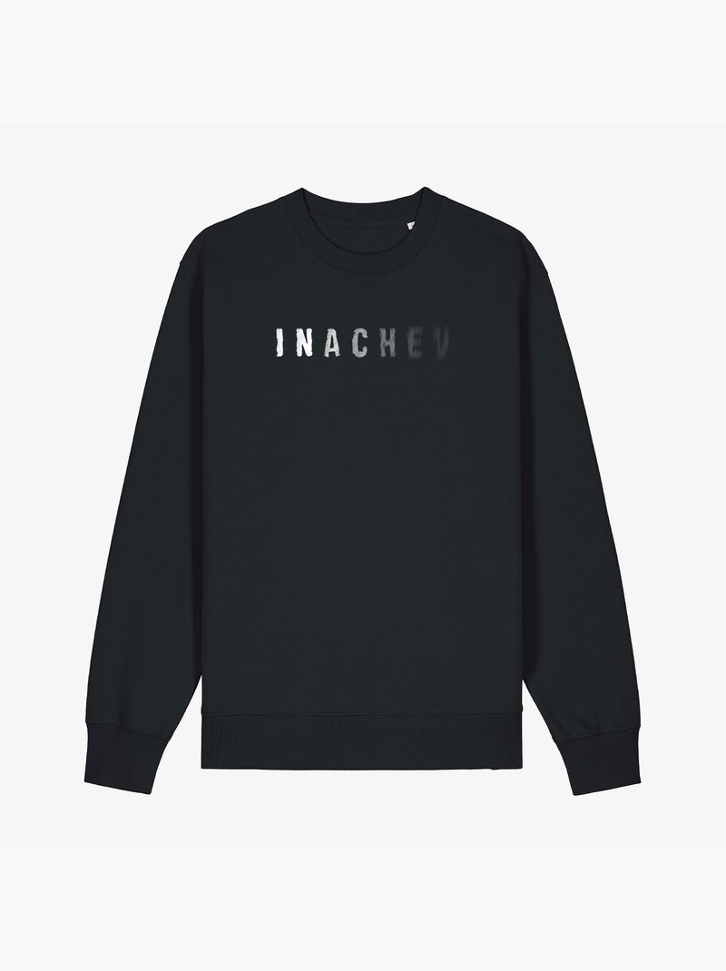 Felpa Uomo - INACHEVE Nero - Kiabi