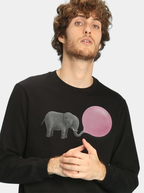 Felpa Uomo - JUMBO BUBBLE GUM - Kiabi