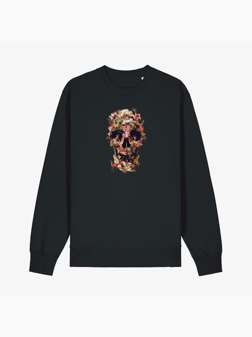 Felpa Uomo - JUNGLE SKULL - Kiabi