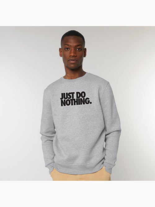 Felpa Uomo - JUST DO NOTHING - Kiabi
