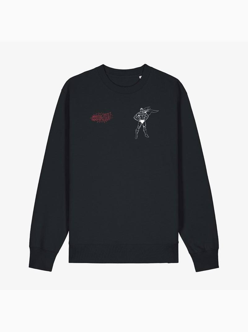 Felpa Uomo - KKRASH SUPERMAN Nero - Kiabi