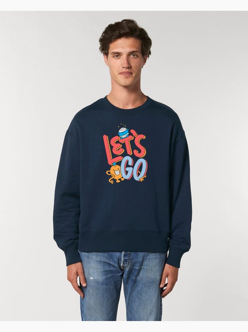 Felpa Uomo - LETS GO 2 - Kiabi