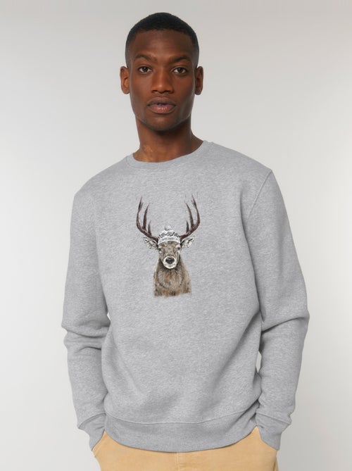 Felpa Uomo - LET'S GO OUTSIDE - Kiabi